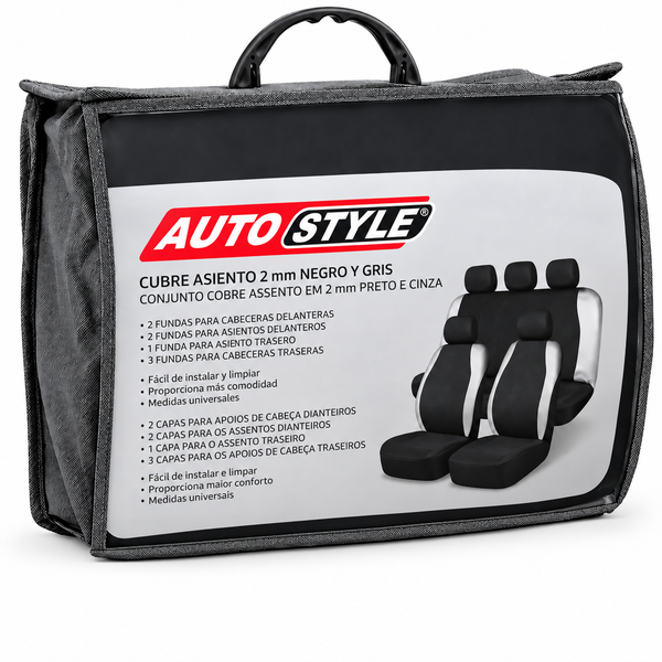 Set de Fundas para los asientos del auto Universales + Accesorios de Regalo